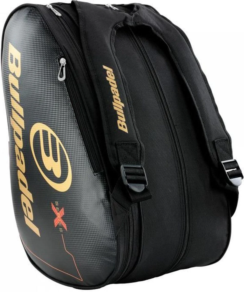 Bullpadel Racketbag X-series Carbon Gold Padel Tas 4 Bullpadel Racketbag X-series Carbon Gold Padel Tas - Afbeelding 2