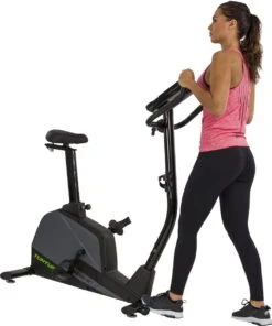 Tunturi Star Fit E100 HR I Plus Hometrainer - Ergometer - Fitnessfiets - Bluetooth - 21 Trainingsprogramma's - 16 Weerstandniveaus - Kleur: Zwart -Fit Verkoop 1003x1200