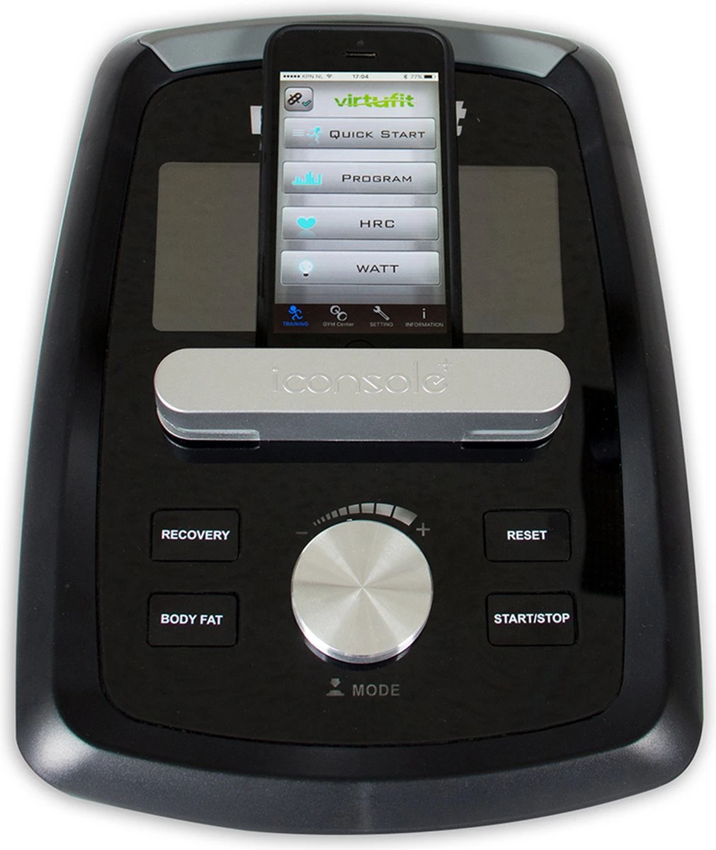 Virtufit IConsole CTR 2.1 Crosstrainer - Hartslagfunctie - Bluetooth - 24 Programma's 8 Virtufit IConsole CTR 2.1 Crosstrainer - Hartslagfunctie - Bluetooth - 24 Programma's - Afbeelding 6