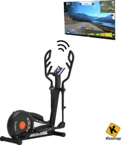 Crosstrainer Focus Fitness Fox 5 IPlus - Incl. Tablethouder En Bluetooth - Rear Driven/Achterwiel Crosstrainer - 14 Trainingsprogramma's - IPlus Module - Koppelbaar Met Tablet - Crosstrainer Fitness - Voetpedalen Voorzien Van Cushion Pad's -Fit Verkoop 1018x1200