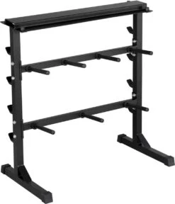 Dumbbel Halterrek Staal Dumbbel Rack Met 3 Niveaus Gewichtenstandaard Voor Sport HM-YAHEE-610866 -Fit Verkoop 1030x1200 1