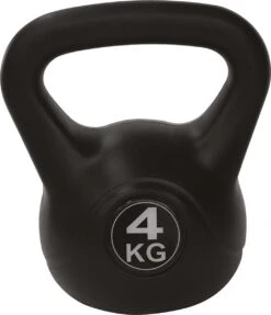 Tunturi PVC Kettlebell - Gewicht - 4kg - Incl. Gratis Fitness App