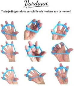 Vingertrainer Set - 3 Delige Set - Krachttrainer - Polstrainer - Handtrainer - Griptrainer - RSI - Finger Expander - Finger Exercise -Fit Verkoop 1033x1200 3