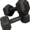 Merkloos Dumbbells - Set Van 2x 2kg - Zwart -Fit Verkoop 1049x1200