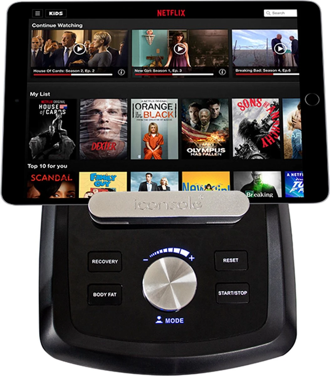 Crosstrainer - VirtuFit IConsole Total Fit - Hartslagfunctie - Ergometer - 24 Programma's - Bluetooth 6 Crosstrainer - VirtuFit IConsole Total Fit - Hartslagfunctie - Ergometer - 24 Programma's - Bluetooth - Afbeelding 4