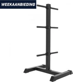 Gorilla Sports Schijvenstandaard Zwart 30/31 Mm - Gewichten Rek - Halterrek -Fit Verkoop 1064x1200 5