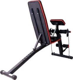 Fitnessbank - Halterbank Verstelbaar - Halterbank - Buikspierbank - Beentrainer - Fitness - 153 X 53 X 102 Cm -Fit Verkoop 1091x1200 2