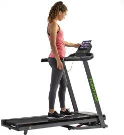 Tunturi Cardio Fit T40 Loopband - Inklapbaar - Hardloopband - 41 Trainingsprogramma's - Met Elektronische Hellingshoek - 1.0 Tot 16 Km/u -Fit Verkoop 1101x1200 1