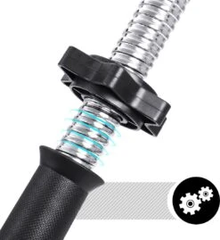 Songmics Dumbells - Halterset - Gewichten - Dumbells Set - Halters Verstelbaar - Met Verbindingsbuis - Set Van 30 Kg - Geel - Zwart 10 Songmics Dumbells - Halterset - Gewichten - Dumbells Set - Halters Verstelbaar - Met Verbindingsbuis - Set Van 30 Kg - Geel - Zwart -Fit Verkoop 1101x1200 2