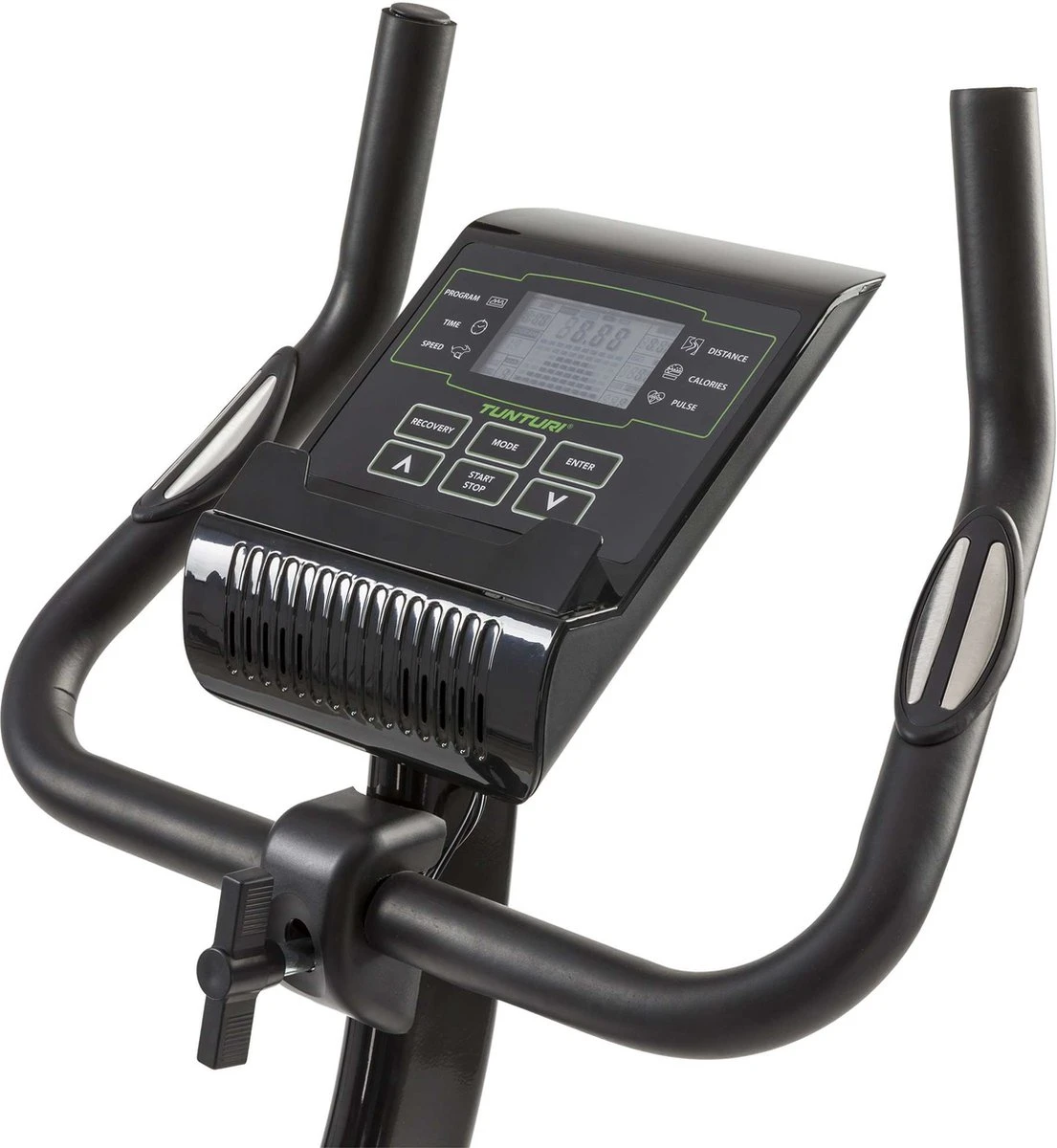 Tunturi Star Fit B100 Hometrainer - Fitness Fiets - 16 Weerstandsniveaus - Verstelbaar - Ergonomisch - Hartslagmeter 6 Tunturi Star Fit B100 Hometrainer - Fitness Fiets - 16 Weerstandsniveaus - Verstelbaar - Ergonomisch - Hartslagmeter - Afbeelding 4