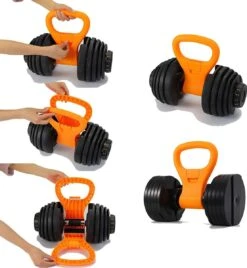 MJ Sports Premium Dumbbell To Kettlebell Grip - Dumbbell Naar Kettlebell Verstelbaar - Dumbbells - Kettlebells - Gewichten - Fitness - One Size - Oranje 23 MJ Sports Premium Dumbbell To Kettlebell Grip - Dumbbell Naar Kettlebell Verstelbaar - Dumbbells - Kettlebells - Gewichten - Fitness - One Size - Oranje -Fit Verkoop 1106x1200 1