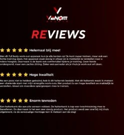 Venom Sports Halterbank – Fitnessbank – Verstelbare Rugleuning – Uiterst Geschikt Voor Gewichten – Incl. Beenhouder – Zachte Handgrepen – PU Kussens – Triangel Structuur – Inklapbaar - Zwart - 182x116x112cm 23 Venom Sports Halterbank – Fitnessbank – Verstelbare Rugleuning – Uiterst Geschikt Voor Gewichten – Incl. Beenhouder – Zachte Handgrepen – PU Kussens – Triangel Structuur – Inklapbaar - Zwart - 182x116x112cm -Fit Verkoop 1110x1200 2