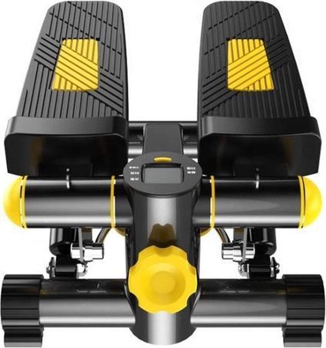 Sens Design Fitness Stepper - Mini Stepper - Hometrainer - Zwart-Geel 6 Sens Design Fitness Stepper - Mini Stepper - Hometrainer - Zwart-Geel - Afbeelding 4