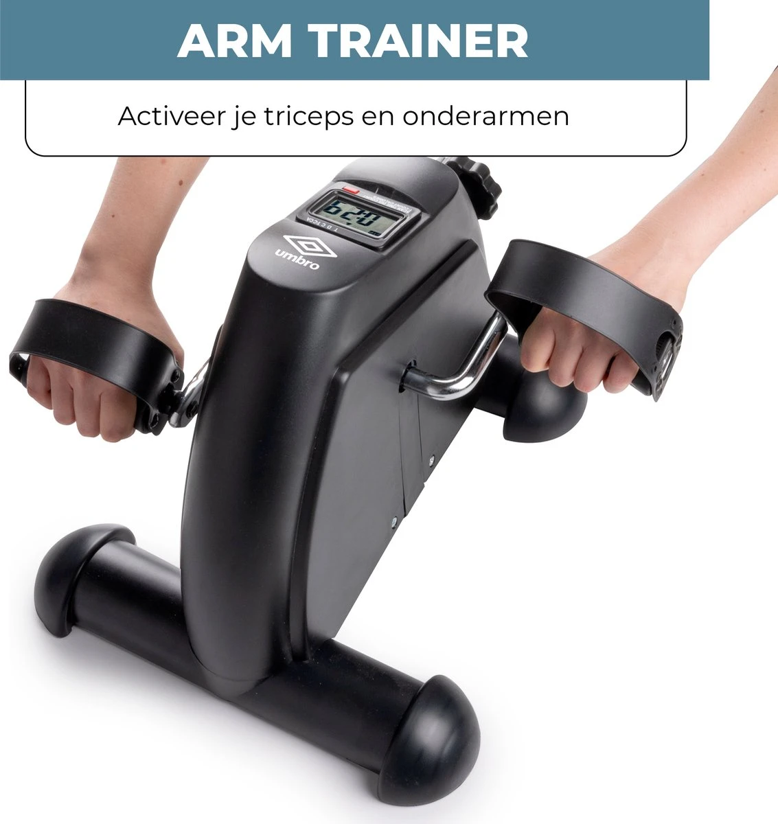 Umbro Stoelfiets - Met Computer - Hometrainer - Bureaufiets - Fietstrainer - Stoelfiets Met Handvaten - Zwart 7 Umbro Stoelfiets - Met Computer - Hometrainer - Bureaufiets - Fietstrainer - Stoelfiets Met Handvaten - Zwart - Afbeelding 5