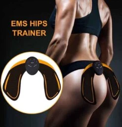 Draadloze Elektrische Heupen En Bil Spieren Stimulator Trainer + Hydraterende Gel - Wireless Electric Hometrainer Hips And Butt Muscle Lifting Stimulator Massager