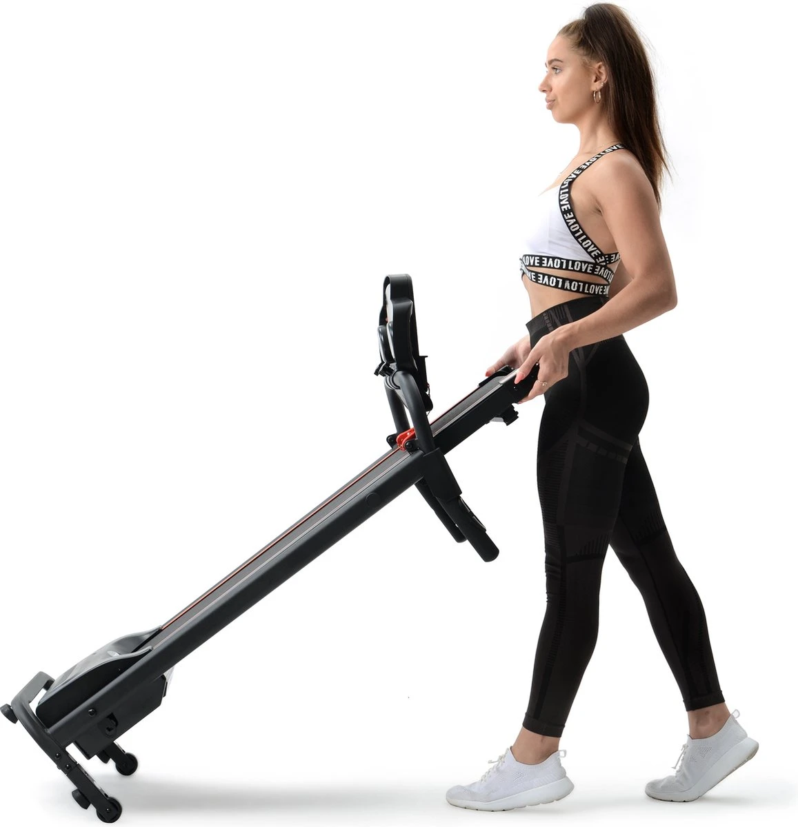 Merax Loopband Inklapbaar - Opvouwbaar Fitnessapparaat - Loopband Voor Home Gym Indoor Fitness 10 Merax Loopband Inklapbaar - Opvouwbaar Fitnessapparaat - Loopband Voor Home Gym Indoor Fitness - Afbeelding 8