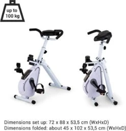 CAPITAL SPORTS Azura Desk Bike - Cardio Bike Voor Gebruik Aan Je Bureau - Hometrainer - 7,5 Kg Vliegwielmassa- Riemaandrijving - Max. 100 Kg -Fit Verkoop 1159x1200 1