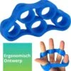 Vingerstretcher Siliconen | Vingergripper | Vinger Training | Handtrainer - Handgripper | Yoga Stretcher | Finger Exercises | Vinger Oefening - Blauw (4KG - 8.8LB) -Fit Verkoop 1169x1200 6