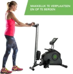Tunturi Cardio Fit R30 Roeitrainer - Inklapbaar - Roeimachine Met 8 Weerstandsniveaus - Roeiapparaat Voor Thuis - Incl. Tablethouder -Fit Verkoop 1182x1200 1