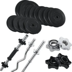 Halterset 3 In 1 / 60kg Halterstang