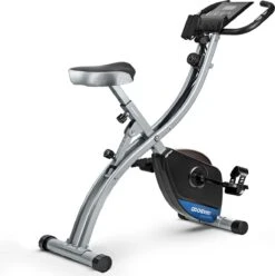 FOXSPORT Hometrainers - X-Bike Hometrainer Met Rugleuning - Fitness Fiets Opvouwbaar - 8 Weerstandsniveaus - Tablethouder - Ergometer - Polssensor - Trainingscomputer - Inklapbaar - Fitness Bike - Max. 136 Kg -Fit Verkoop 1193x1200 1