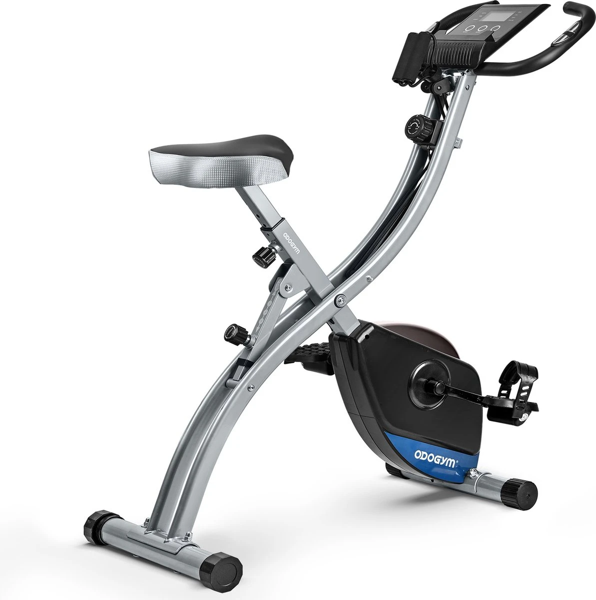 FOXSPORT X-Bike Hometrainer - Fitness Fiets Opvouwbaar - 8 Weerstandsniveaus - Ergometer - Polssensor - Trainingscomputer - Inklapbaar - 8 Standen - Max. 136 Kg 3 FOXSPORT X-Bike Hometrainer - Fitness Fiets Opvouwbaar - 8 Weerstandsniveaus - Ergometer - Polssensor - Trainingscomputer - Inklapbaar - 8 Standen - Max. 136 Kg