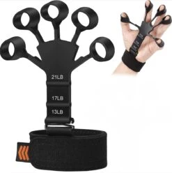 Gripster Fitness 5 Vingers - Gripster - Hand Trainer - Hands Workout - Gripper - Handknijper - Fitness Accessoires - Krachttraining - Fysiotherapie Oefeningen - Handschoenen - Werkt Ook Tegen Artritis & Reuma -Fit Verkoop 1196x1200 8