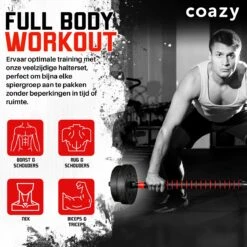 Coazy Dumbell En Barbell Set Verstelbaar - Dumbells - Gewichten Fitness - Halterstang Met Gewichten - Halter -Fit Verkoop 1198x1200 6