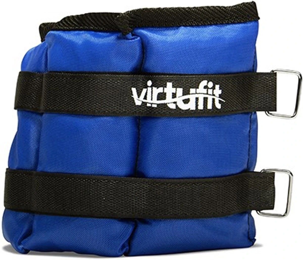 Enkelgewichten En Polsgewichten - VirtuFit Verstelbare Gewichten - 2 X 1 Kg - Nylon 6 Enkelgewichten En Polsgewichten - VirtuFit Verstelbare Gewichten - 2 X 1 Kg - Nylon - Afbeelding 4