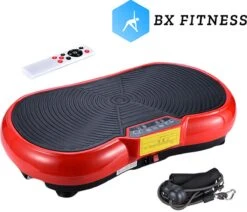 BX Fitness® - Ultra Slim Body Shaper - Fitness Trilplaat - Trainingsapparatuur Voor Uithoudingstraining - Power Plate - Full Body Workout - Sport Trilplaat Roze - Bevat Duidelijke Handleiding - NU Met Handige Voedingsgids! - Incl Stretch Bands -Fit Verkoop 1200x1029