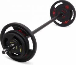 Gym Masters Bodypump Halterset 20 KG / Premium Bodypumpset / Aerobic Pumpset / Pump Set / Pump Fitness / Barbell Met Gewichten / Halterstang Met Gewichten / 20KG - 30mm - 30 Mm