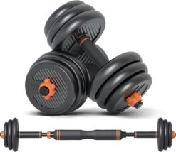 ✅ Dumbell Set 40kg | Halter Set | Verstelbaar | Innovatief | Inclusief Verstelbare Stang ✅ -Fit Verkoop 1200x1041