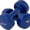 Tunturi Dumbell Set - 2 X 4,0 Kg - Vinyl - Blauw - Incl. Gratis Fitness App -Fit Verkoop 1200x1046 1