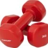 Tunturi Dumbbell Set - 2 X 3,0 Kg - Vinyl - Rood - Incl. Gratis Fitness App -Fit Verkoop 1200x1058 3
