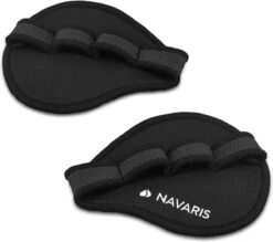 Navaris Universele Fitness Grip Pads - Handschoenen Geschikt Voor Powerlifting, Crossfit, Fitness En Bodybuilding - Geschikt Voor Alle Maten - Zwart -Fit Verkoop 1200x1064 3