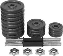 Verstelbare Dumbbell Set 30 Kg Met Koffer - Gietijzeren Gewichten - 2x 15 Kg -Fit Verkoop 1200x1067 5