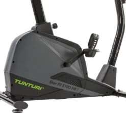 Tunturi Star Fit E100 HR I Plus Hometrainer - Ergometer - Fitnessfiets - Bluetooth - 21 Trainingsprogramma's - 16 Weerstandniveaus - Kleur: Zwart -Fit Verkoop 1200x1079