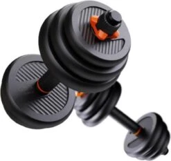 Active Panther Dumbbell Set 40 Kg - Zwart/Oranje Verstelbare Halter, Dumbbell & Kettlebell Stang 40 Kg Totaal -Fit Verkoop 1200x1130 4