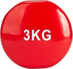 VirtuFit Vinyl Dumbbell Pro - Gewichten - Fitness - 3 Kg - Rood - Halter - Fitness -Fit Verkoop 1200x1140 5