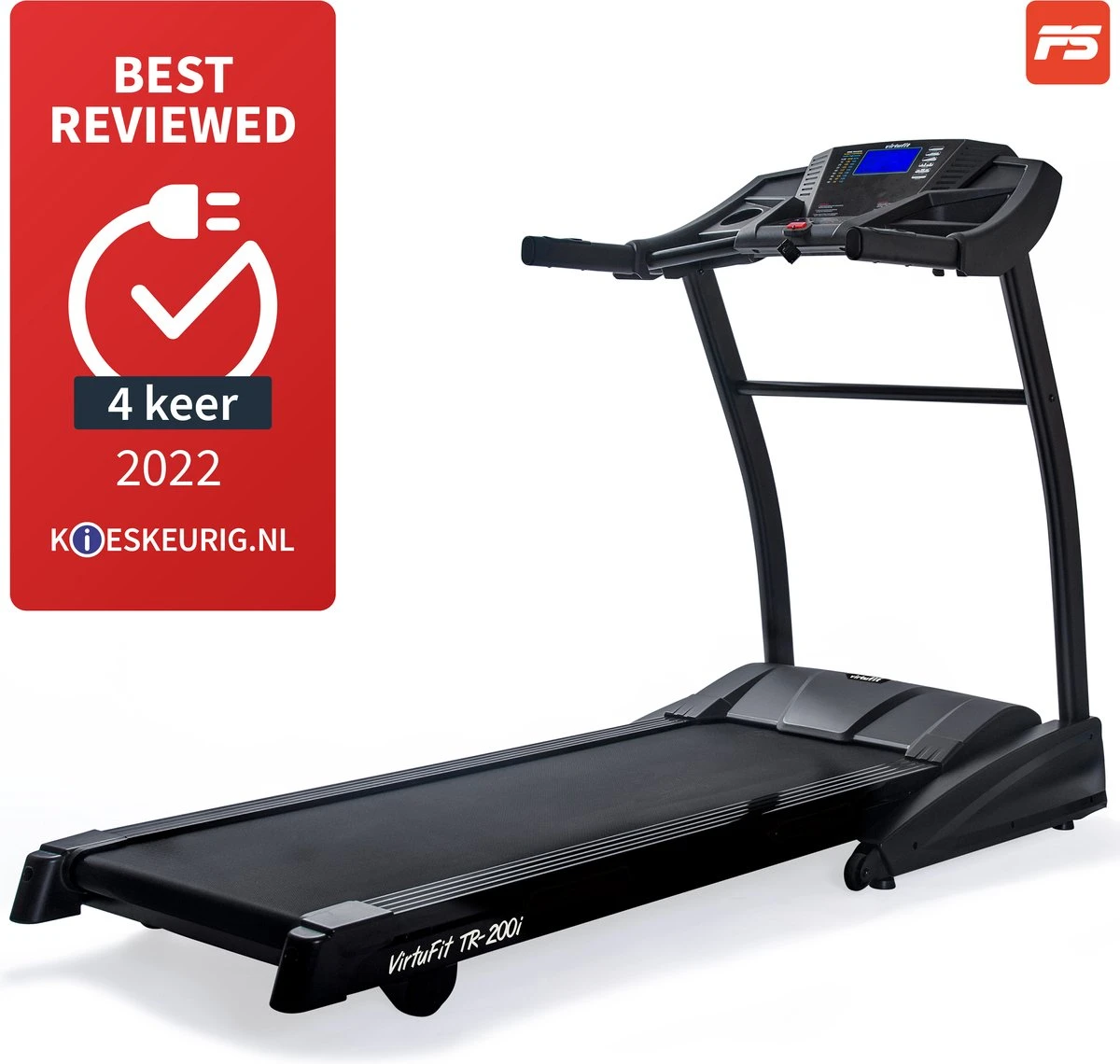 VirtuFit TR-200i Loopband - Inklapbaar - Fitness - 18 Trainingsniveaus - Inklapbaar - Hartslagfunctie 3 VirtuFit TR-200i Loopband - Inklapbaar - Fitness - 18 Trainingsniveaus - Inklapbaar - Hartslagfunctie