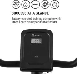 Klarfit Tauon Fiets Hometrainer - LC-display - Trainingscomputer - Tablethouder - Q-factor Van 22 Cm - 12 Kg Vliegwielmassa -Fit Verkoop 1200x1155 6