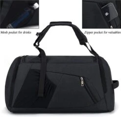 CySILI® Reistas, Sporttas, Kan Als Rugzak Gedragen Worden, Handbagage, Met Schoenenvak En Vak Voor Natte Spullen, Met Cijferslot - Voor Dames En Heren - Tas Voor Sport, Fitness, 42 Liter Inhoud, Gym - Travel Bag & Duffel Bag -Fit Verkoop 1200x1157 1