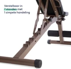 Vita5 Halterbank – Fitnessbank – Verstelbaar Met Rugleuning – Voor Gewichten – Incl. Weerstandsbanden En Beenhouder – Inklapbaar -Fit Verkoop 1200x1162 9