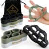 FAMBZ Fitinger Vingertrainer (Achromatische Set) Met 3 Levels - Vinger Trainer Voor Vingers En Onderarm - Vingertrainers Hand Grip - Handrevalidatie - Polstrainer Piano - Griptrainer Arm - Hand Stretcher - Krachttrainer Pols - Fidget Toy -Fit Verkoop 1200x1163 7