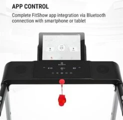 Klarfit Treado Active Loopband - 10 Km/h - 1PK - 36 X 100 Cm - Bluetooth - Trainingscomputer Met Tablethouder - Touch-display -Fit Verkoop 1200x1164 2