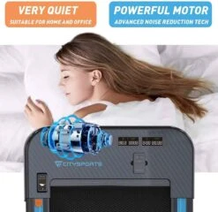 Merkloos CITYSPORTS Loopband Voor Thuis/kantoor, 440 W Motor, Slank En Stil, Lcd-scherm En Teller, Ingebouwde Bluetooth-luidspreker 9 Merkloos CITYSPORTS Loopband Voor Thuis/kantoor, 440 W Motor, Slank En Stil, Lcd-scherm En Teller, Ingebouwde Bluetooth-luidspreker -Fit Verkoop 1200x1164