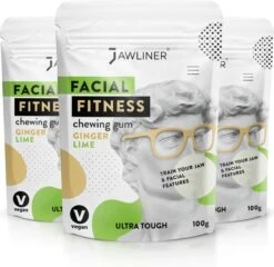 Jawliner Fitness Kauwgom Ginger Lime - Kaak Trainer Voor Kaakspier Oefeningen - Strakke Kaaklijn -Fit Verkoop 1200x1165 8