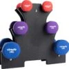 Dumbbells - VirtuFit Dumbellset Met Houder - Dumbell Rek - 7 KG - 6 Dumbells -Fit Verkoop 1200x1168