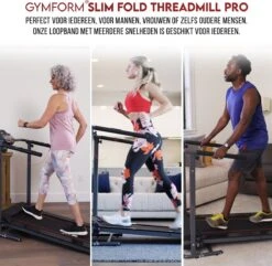 Gymform Slim Fold PRO - Loopband Inklapbaar - Opvouwbaar - Wandelband - LCD Display - Met Hartslagmeter 26 Gymform Slim Fold PRO - Loopband Inklapbaar - Opvouwbaar - Wandelband - LCD Display - Met Hartslagmeter -Fit Verkoop 1200x1169