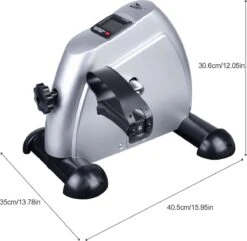 Uten - Stoelfiets - Bureaufiets - Arm En Benen Stoelfiets - Deskbike - Kantoor En Thuis Deskbike - Mini Hometrainer - Met LCD Display Inclusief Anti-Slipmat Bewegingstrainer (Zes Functies - Zilver) -Fit Verkoop 1200x1171 2
